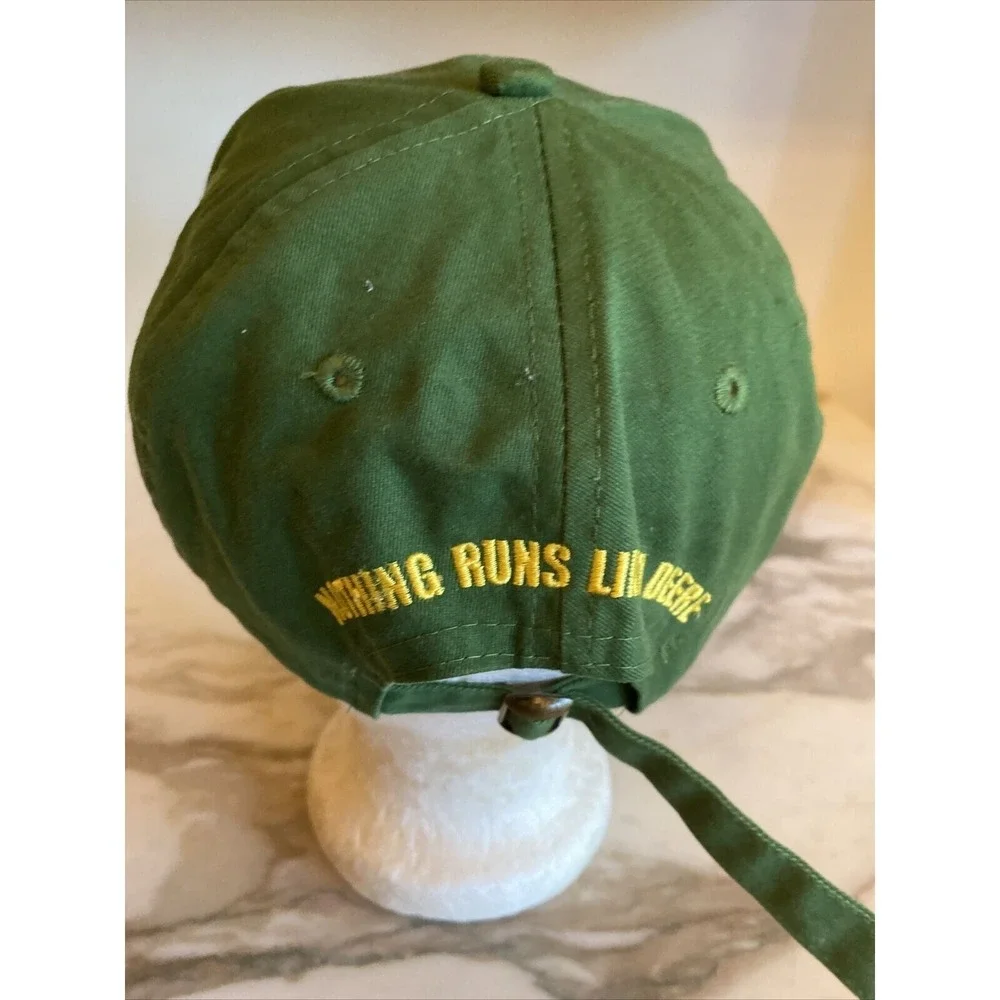 John Deere Hat Green Owners Edition Baseball Cap Nothing Runs Like A Deere‎ OSFA